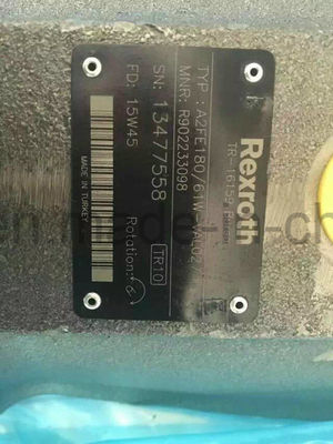 Maquinaria de construcción A2fe180 Motor de pistón hidráulico de aceite para el funcionamiento de excavadoras