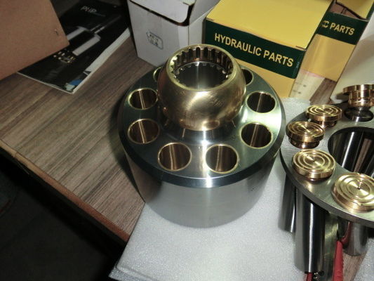 V12 AD2P18 Partes de repuesto de la bomba hidráulica Bloque de cilindro Conjunto de placas de válvula de pistón Guía de bolas de placas