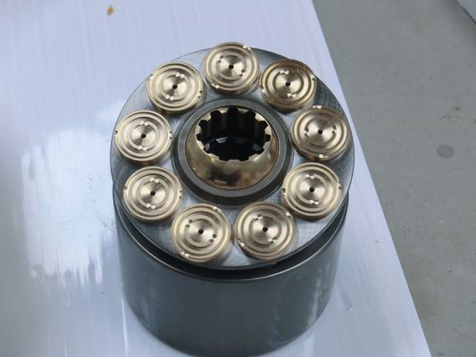 V12 AD2P18 Partes de repuesto de la bomba hidráulica Bloque de cilindro Conjunto de placas de válvula de pistón Guía de bolas de placas