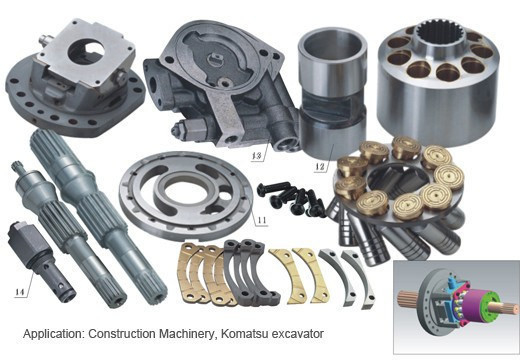 Maquinaria para pavimentar fabricada con bombas hidráulicas de las series A4vso y A10vso