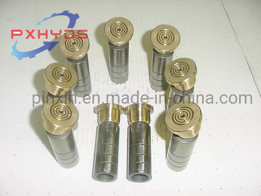 Botas de pistón de bomba hidráulica de cilindro único y piezas de repuesto de placas de espiga para GM35V fabricadas