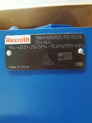 Válvula de control de unidad múltiple hidráulica de doble asiento M4-4031 personalizable para excavadora