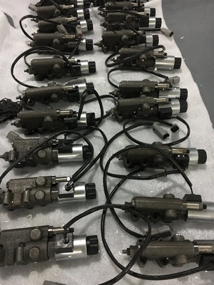 Partes de bombas hidráulicas para válvulas Rexroth A10vo45 ED72 de acero al carbono y material de aceite