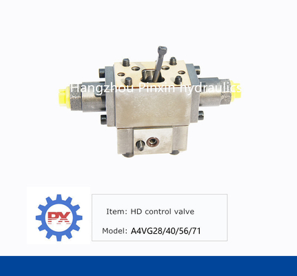 Tipo de control manual de válvula hidráulica fácil HD para bomba hidráulica A4vg71 monoplaza