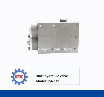Modo de conexión de hilo externo válvula de control hidráulica para bomba hidráulica Spv6-119