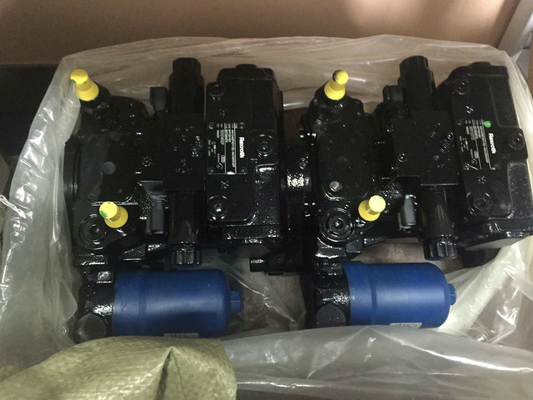 Maquinaria de construcción motores de engranajes A4VG45 de acero al carbono bomba de pistón hidráulico para beneficio