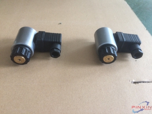 Estructura de cilindro único Partes de la bomba hidráulica Bobina de solenoide 3 pines 2 pines para piezas de repuesto
