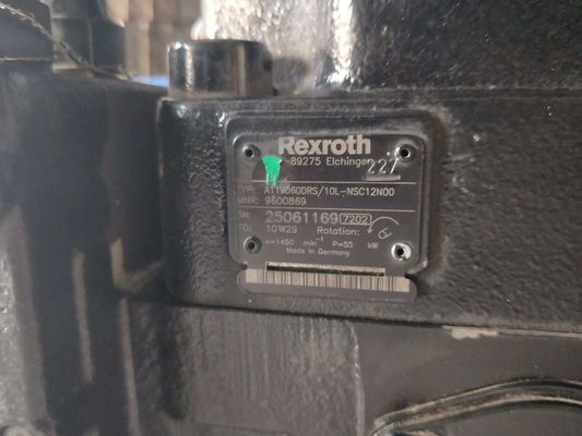 Posición del eje de la bomba vertical A11vo60ep2d Bomba de pistón hidráulica para maquinaria de construcción