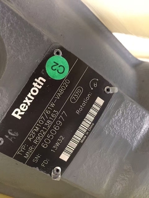 Aceite A2FM107 Motor de pistón hidráulico para pavimentadores de asfalto Maquinaria de construcción Partes de repuesto