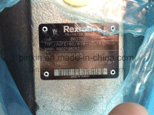 Tamaño del paquete 65.00cm * 58.00cm * 55.00cm A2fe160 Motor de pistón hidráulico de repuesto para Hydr R902198263