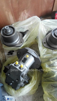 Maquinaria para pavimentar carreteras Partes de hierro fundido Motor de pistón hidráulico A2fe125/61W-VAL020 con 1