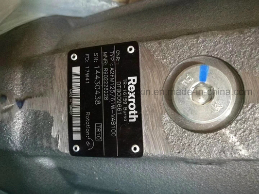 Diseño A2FM107 Motor de pistón hidráulico para excavadora bomba de motor hidráulico 61W-VZB020