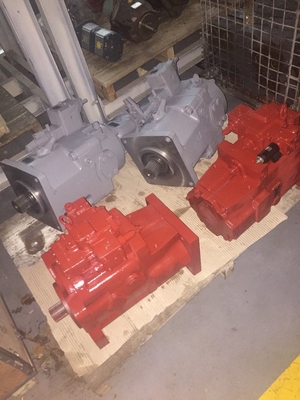 K5V200 Bomba de pistón hidráulico para maquinaria de hormigón Posición de la bomba horizontal de hierro fundido
