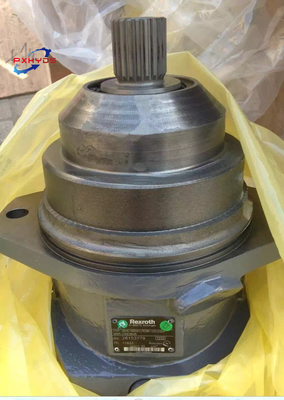 Motor de engranaje hidráulico de la serie A6ve160 de acero al carbono para máquinas de elevación y rendimiento