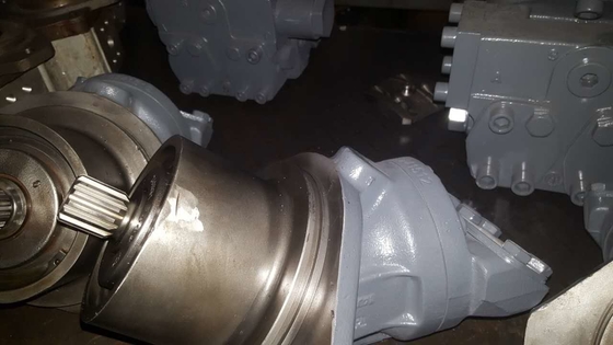 Motor de pistón hidráulico de aceite de la serie A2fe63 para excavadora fácil de instalar