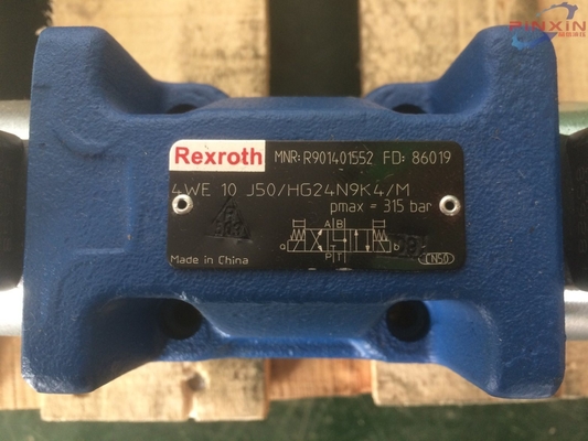 Válvula solenoide Rexroth 4we10j50/Hg24n9K4/M para soporte de maquinaria de construcción en USD