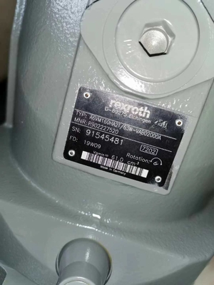 Motor de pistón hidráulico Serise A6vm160 certificado ISO9001 para aplicaciones industriales