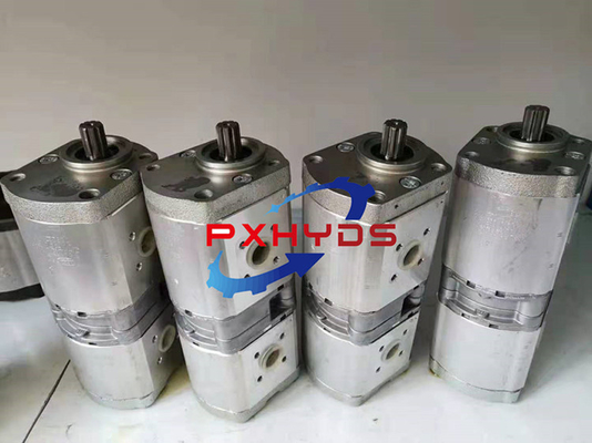 Partes de repuesto de bombas hidráulicas, bombas de doble engranaje para la fabricación de maquinaria