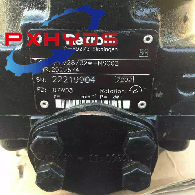 Fuente de energía del aceite de la bomba de remolque A4FM28/32W-Nsc02 Certificado del motor de pistón hidráulico BV