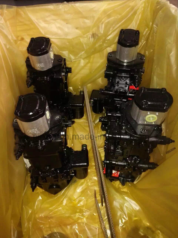 Maquinaria de construcción motores de engranajes A4VG45 de acero al carbono bomba de pistón hidráulico para beneficio