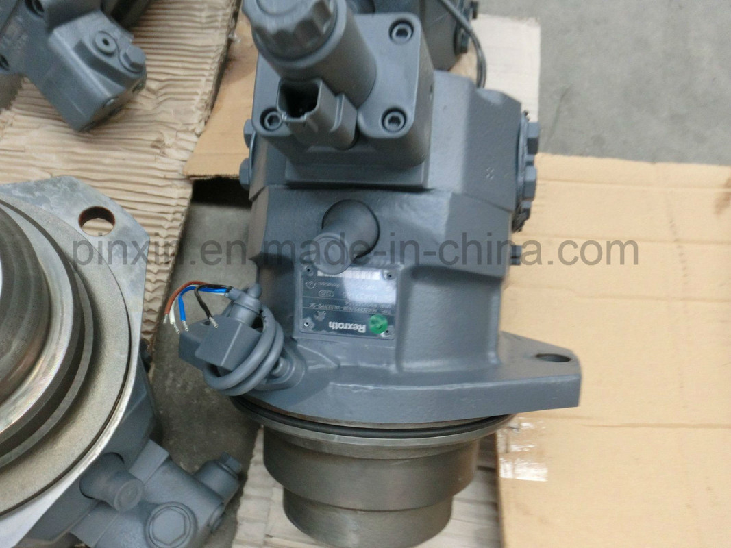 Motor de bomba de pistón hidráulico de alto flujo de cilindro único A4vtg71 para maquinaria de construcción