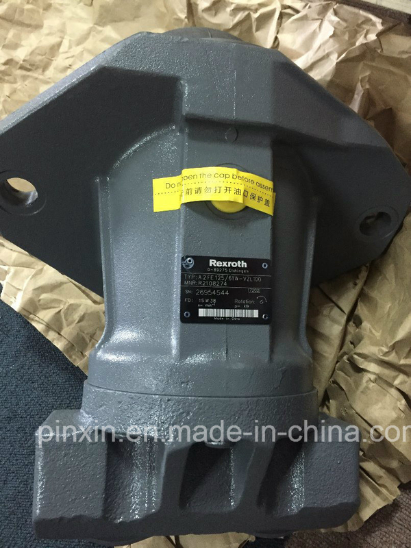 Motor de pistón hidráulico de hierro fundido con motor de aceite A2fe125/61W-VAL100 para pavimentadora de bombas de remolque