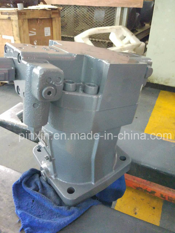 70 kg Motor hidráulico de hierro fundido A6vm160ep2d/63W-Vzb380 para maquinaria de pavimentación de grúas de rastreo